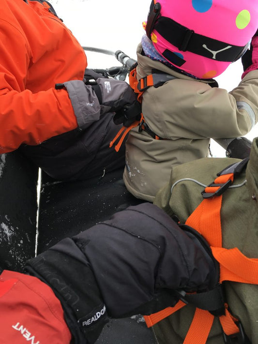 Pink Skiing Hobbledehoo