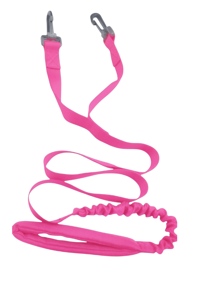 Pink Premium Elasticated Leash 1.2m