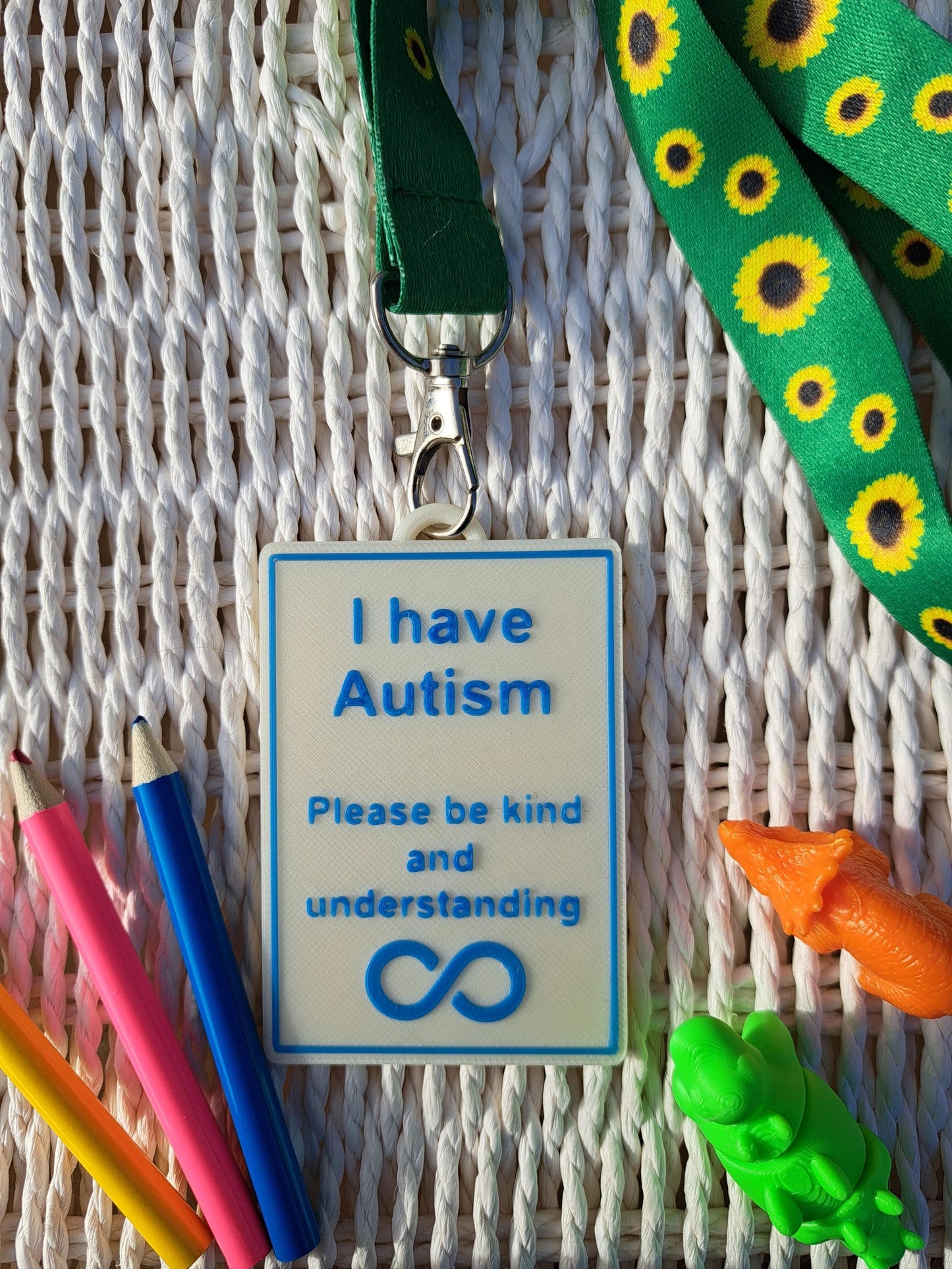 I Have Autism Awareness Talk Tags