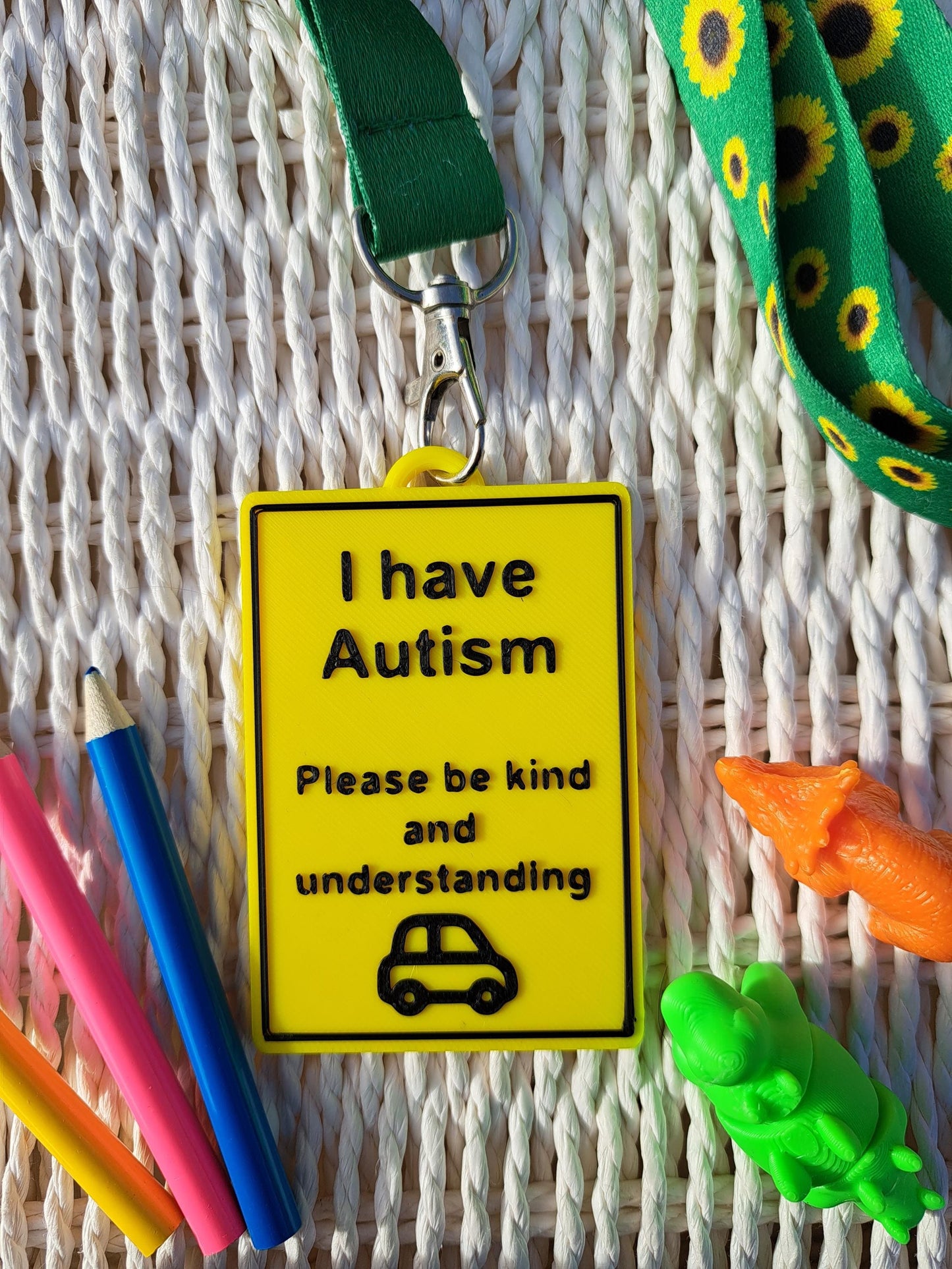 I Have Autism Awareness Talk Tags