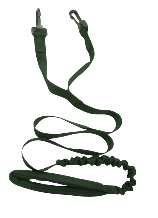 Green Premium Elasticated Leash 1.2m