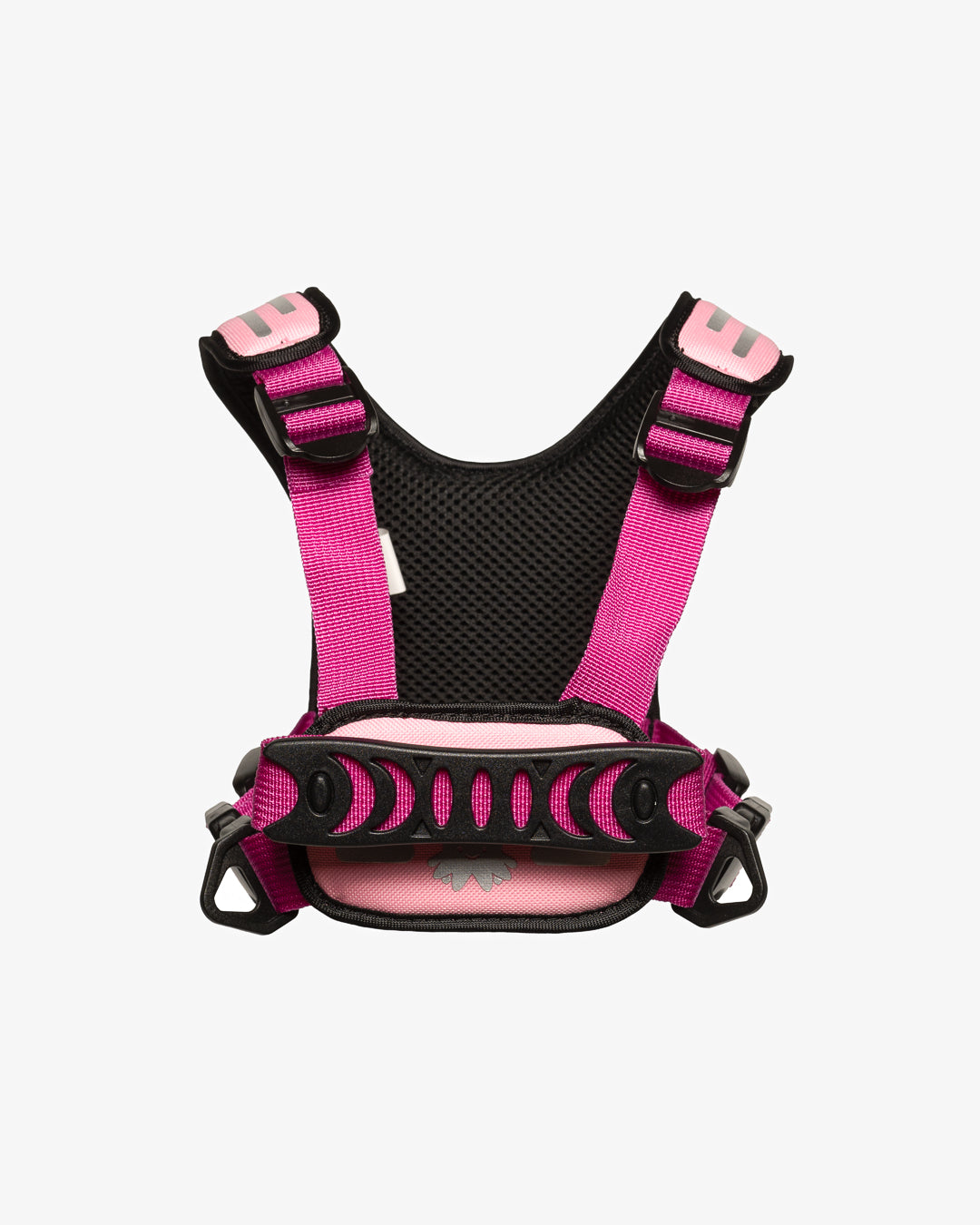 Pink chest outlet harness