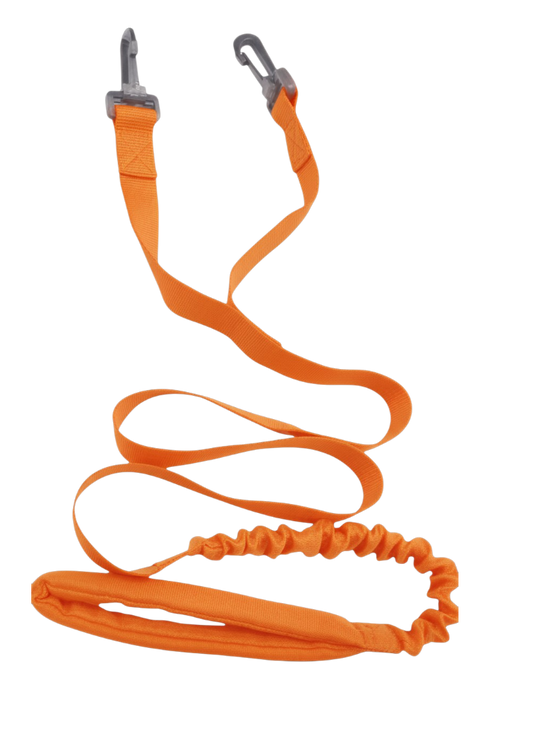 Orange Premium Elasticated Leash 1.2m
