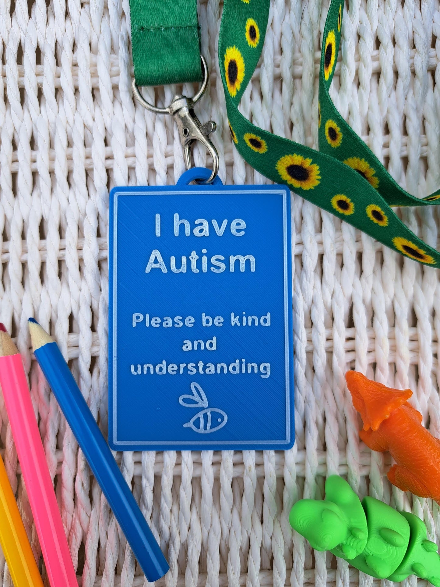 I Have Autism Awareness Talk Tags